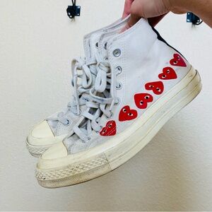 Converse x Comme des Garçons Play High Top Sneakers
